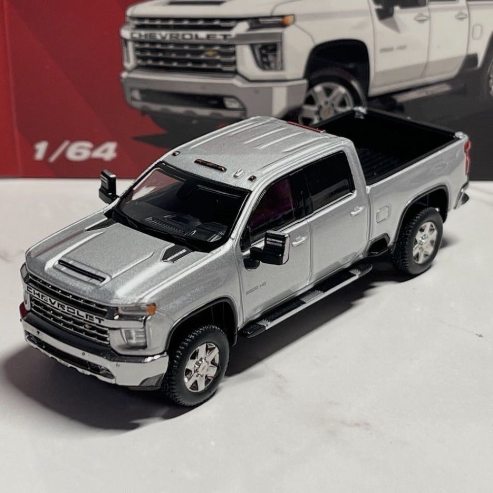 1/64 Scale Chevrolet Silverado Truck Diecast Model Car