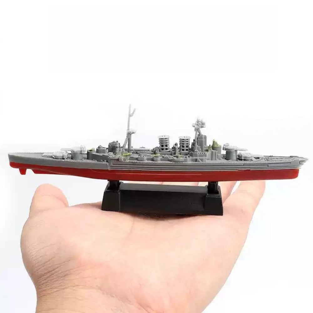 1/1700 Scale HMS Hood Admiral-Class Battlecruiser Pre-built Plastic Collectible Model Ship