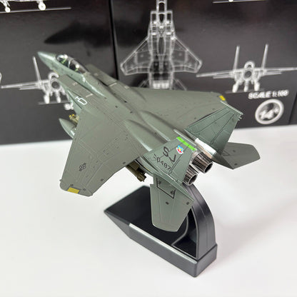 1/100 Scale McDonnell Douglas F-15E Strike Eagle USAF Fighter Diecast Model Aircraft