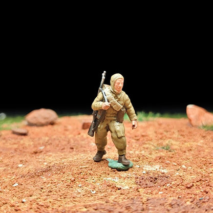 1/72 Scale Army Soldiers Painted Figures for Model Dioramas