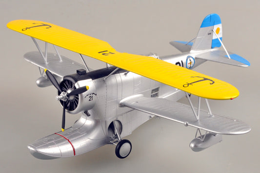 prebuilt 1/48 scale J2F Duck biplane model 39324