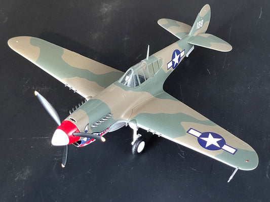 prebuilt 1/48 scale P-40 Warhawk aircraft model 39313