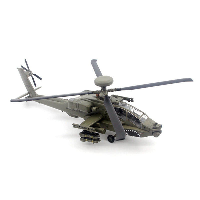 prebuilt 1/72 scale AH-64D Apache Longbow helicopter model 37031