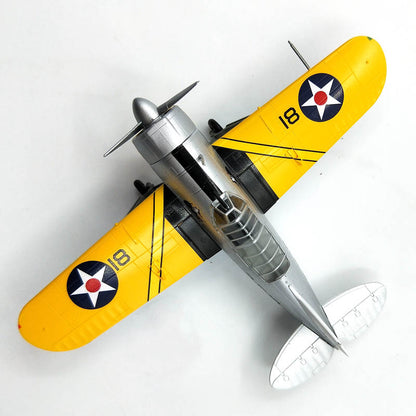 prebuilt 1/72 scale F2A-2 Buffalo aircraft model 36380