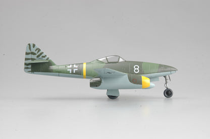 prebuilt 1/72 scale Me 262 A-1a fighter aircraft model 36366