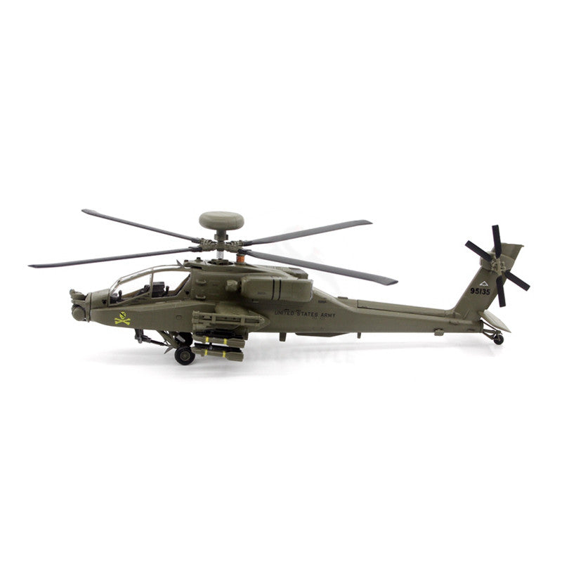 prebuilt 1/72 scale AH-64D Apache Longbow helicopter model 37033