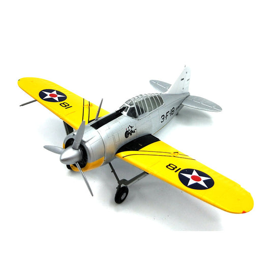 prebuilt 1/72 scale F2A-2 Buffalo aircraft model 36380