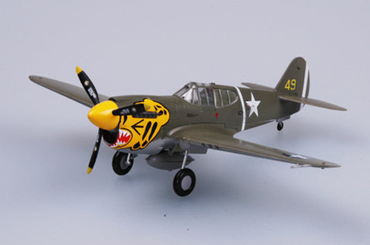 1/72 scale P-40E Kittyhawk fighter aircraft collectible model 37272