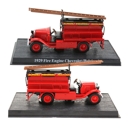 1929 Chevrolet Belgium Fire Engine 1/50 Scale Diecast Model