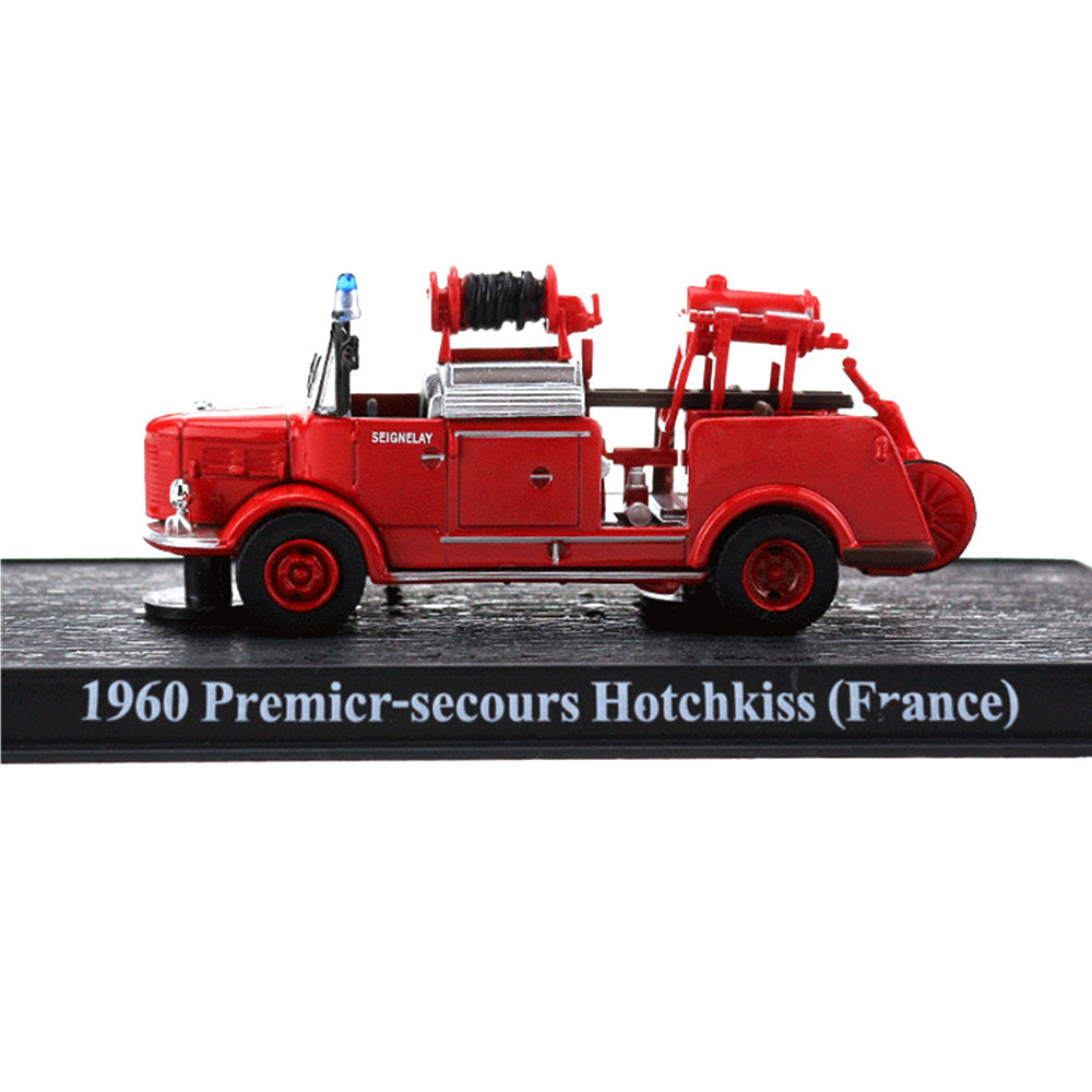 1960 Premier-Secours Hotchkiss France Fire Engine 1/64 Scale Diecast M ...