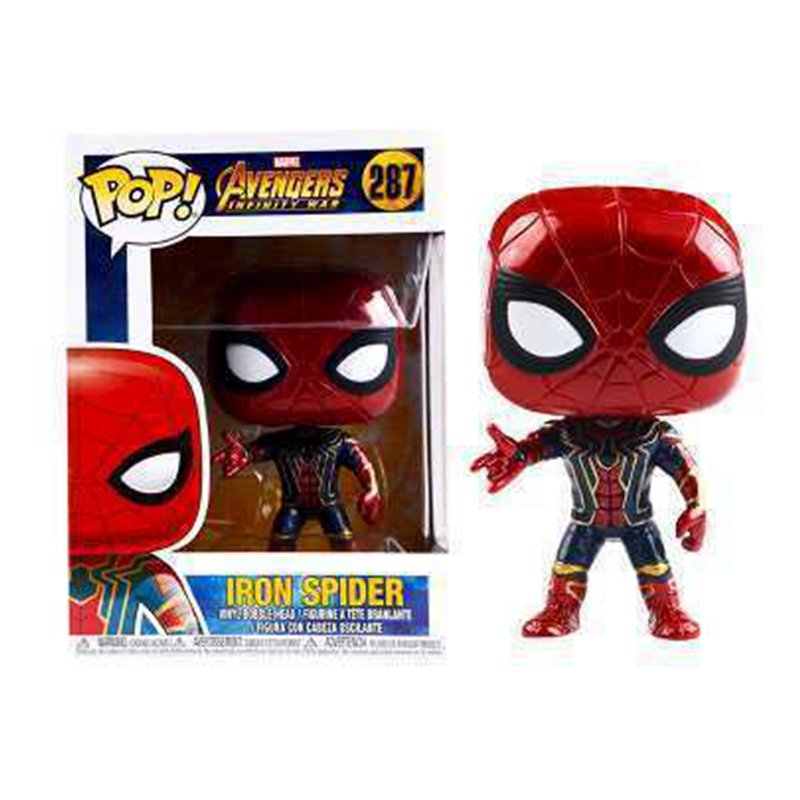 Collectible Funko POP Marvel Series Avengers Spider-Man Captain America Hulk Thor Deadpool Loki Venom Guardians of the Galaxy Vinyl Action Figures