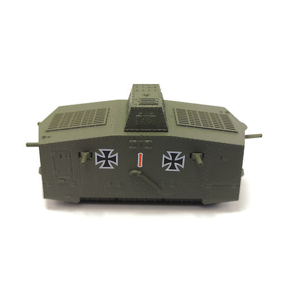 1/100 scale diecast A7V tank model