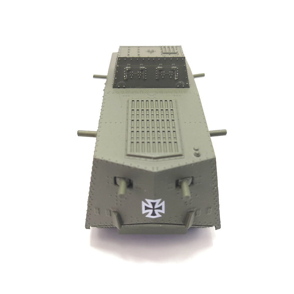 1/100 scale diecast A7V tank model