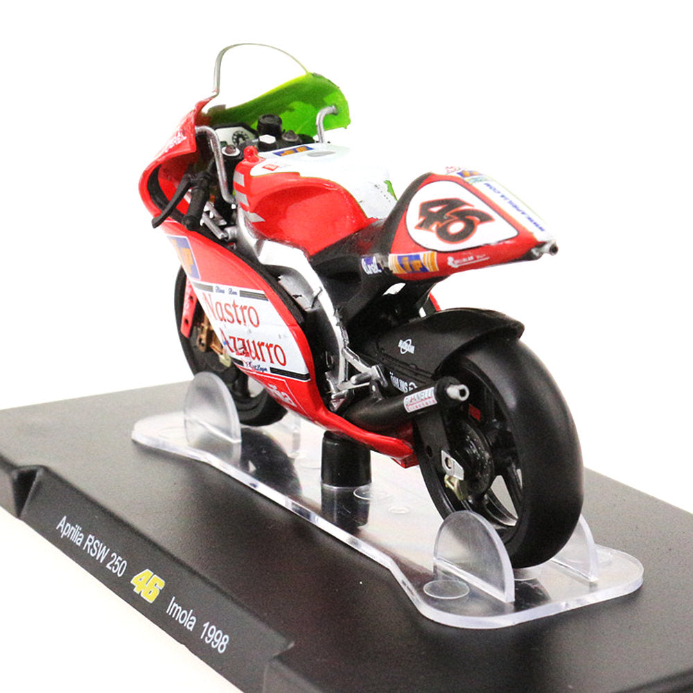 Aprilia RSW 250 1/18 Scale Diecast Metal Motorcycle Collectible Model