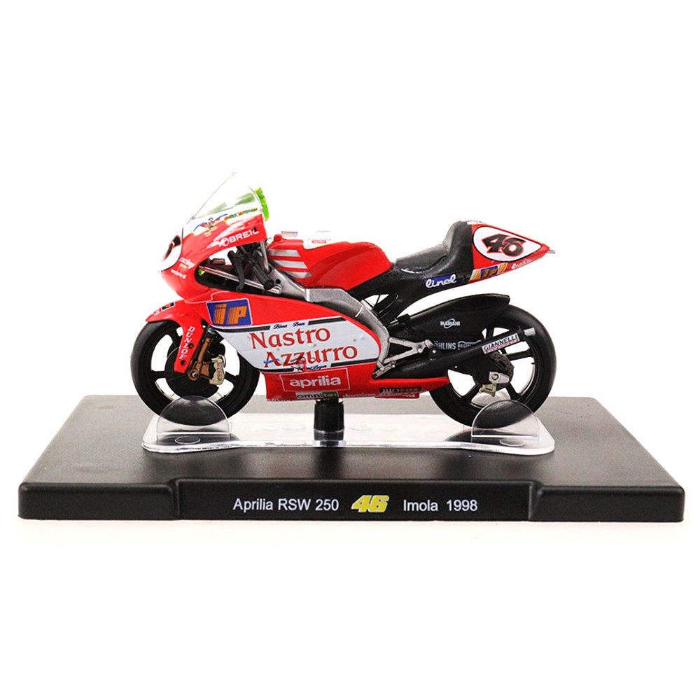 Aprilia RSW 250 1/18 Scale Diecast Metal Motorcycle Collectible Model