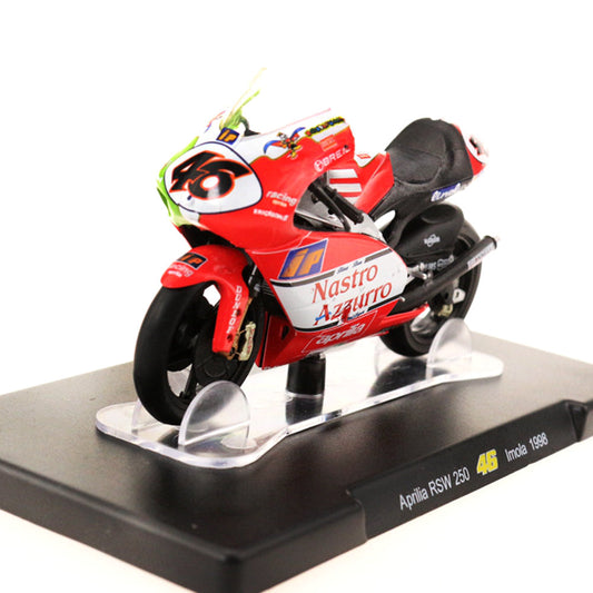 Aprilia RSW 250 1/18 Scale Diecast Metal Motorcycle Collectible Model