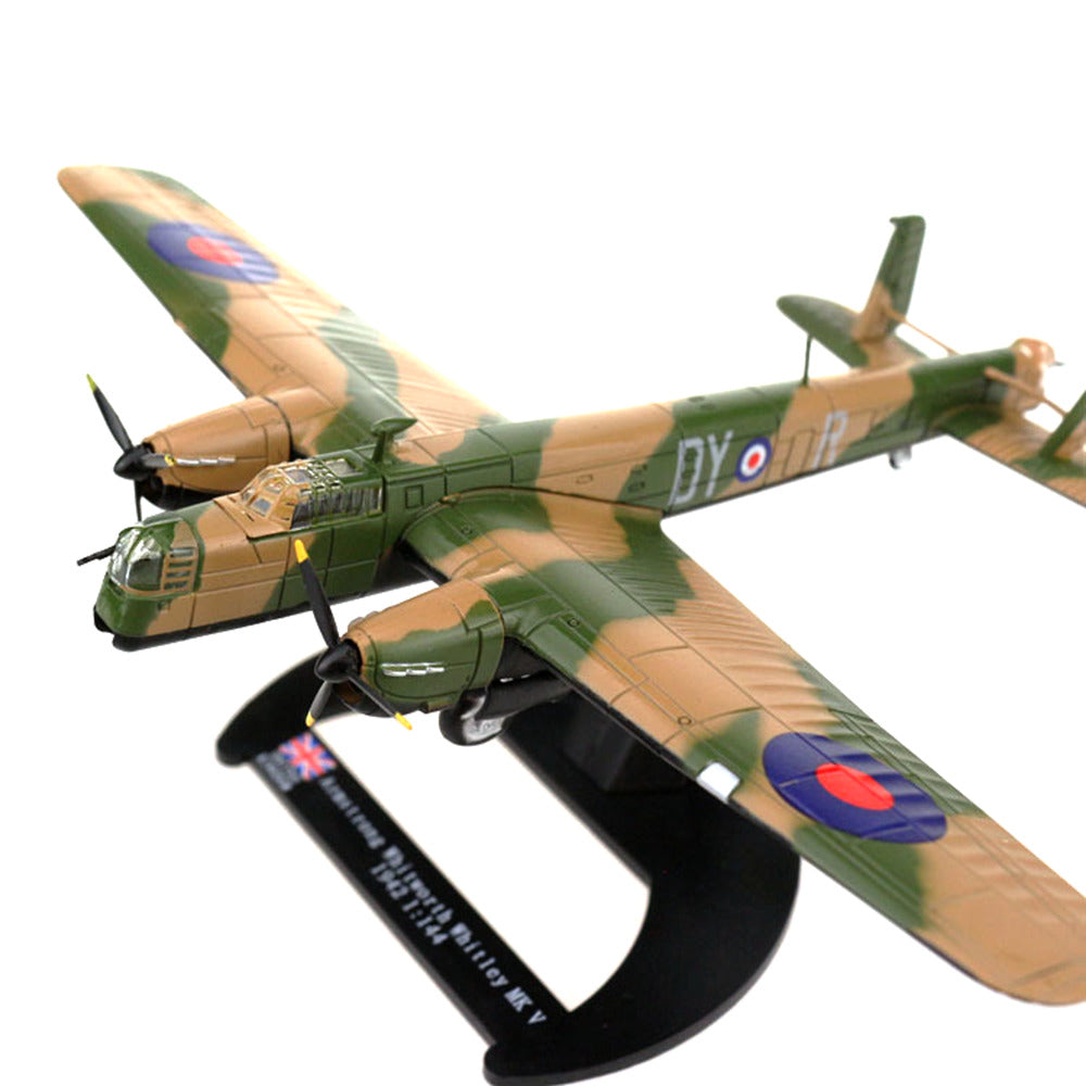 1/144 scale diecast A.W.38 Whitley Mk.V bomber model