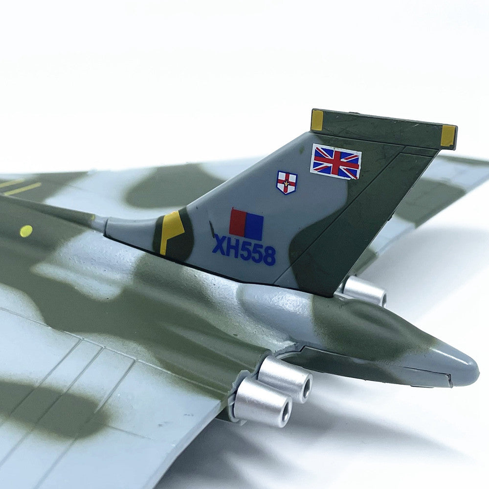 1/144 scale diecast Vulcan aircraft model