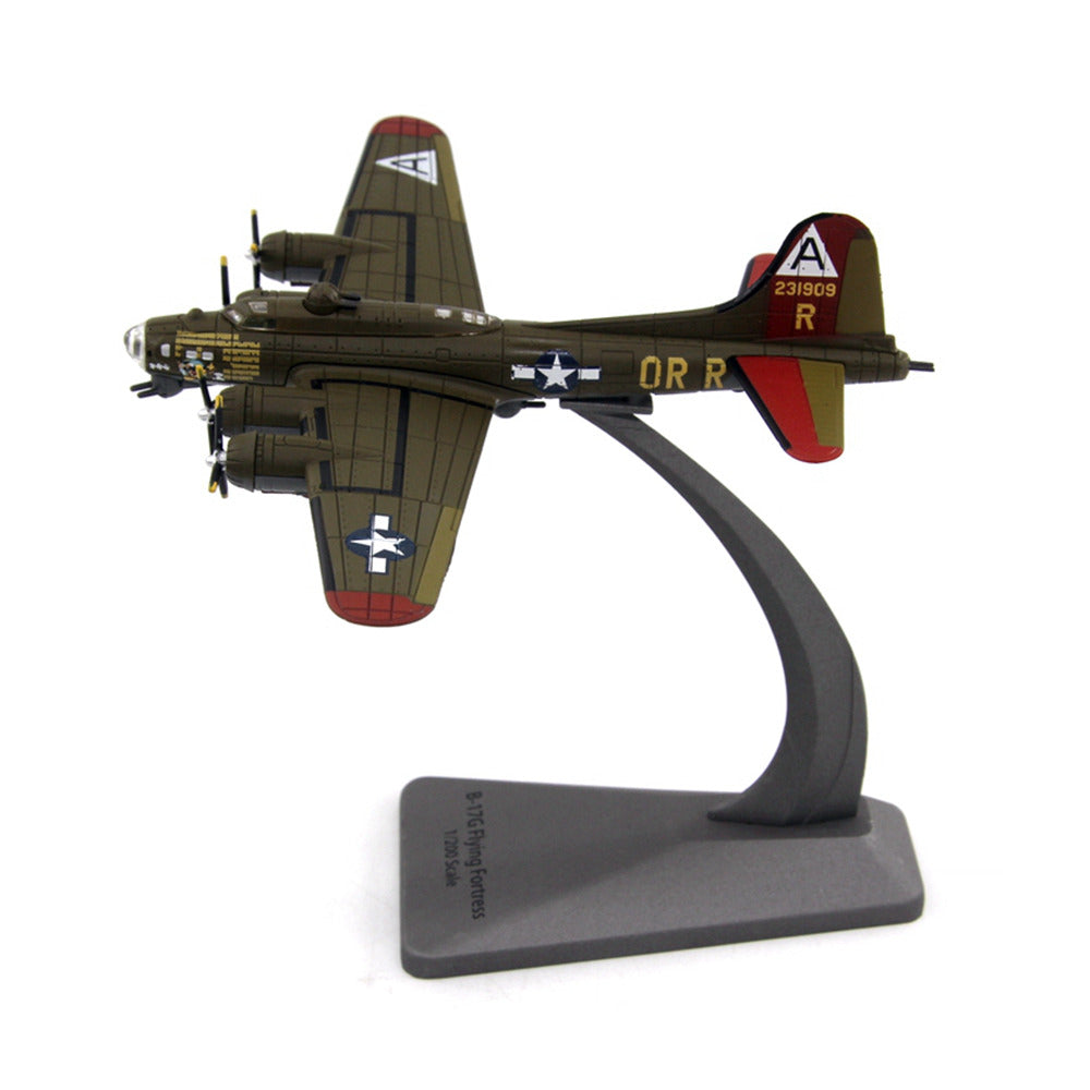 1/200 scale diecast B-17 Flying Fortress Heavy Bomber aircraft model