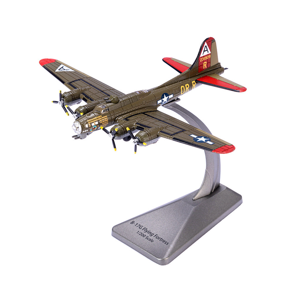 1/200 scale diecast B-17 Flying Fortress Heavy Bomber aircraft model