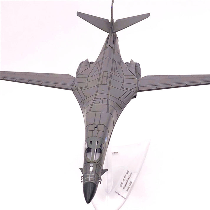 B1 Model B-1B Lancer Supersonic Strategic Heavy Bomber 1/200 Scale Diecast Airc ...