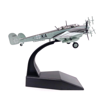 1/100 scale diecast Bf 110 fighter bomber aircraft model