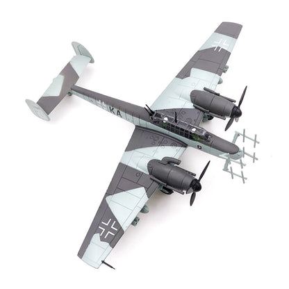 1/100 scale diecast Bf 110 fighter bomber aircraft model