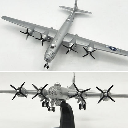 1/200 scale diecast B-29 Superfortress bomber aircraft model
