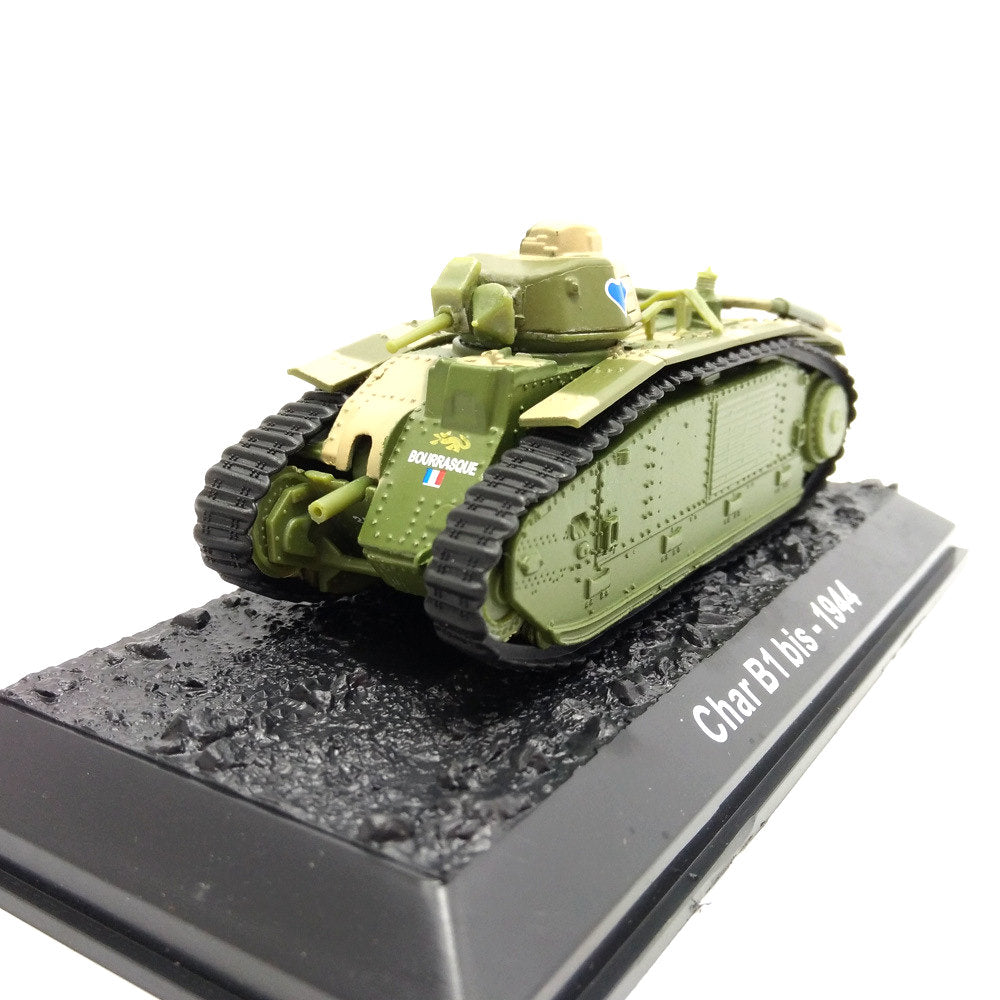 1/72 scale diecast Char B1 tank model