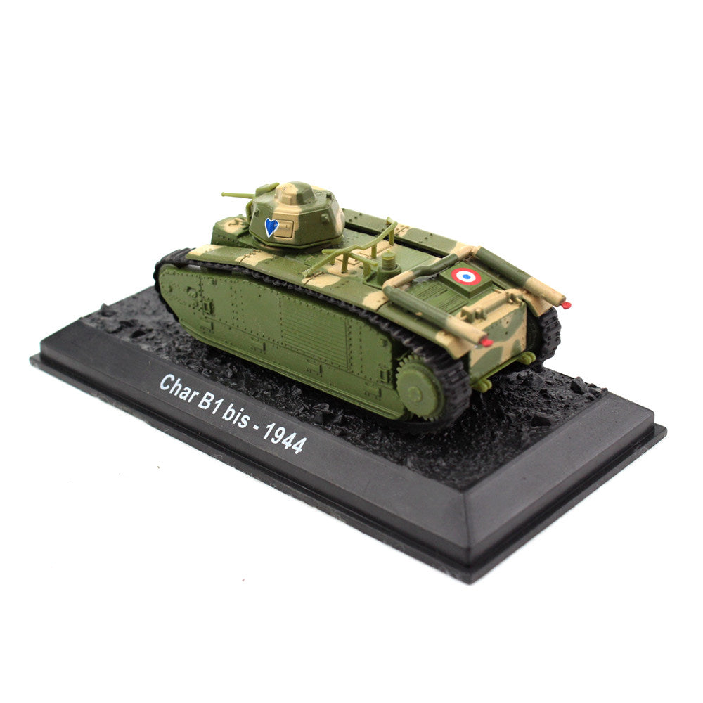 1/72 scale diecast Char B1 tank model