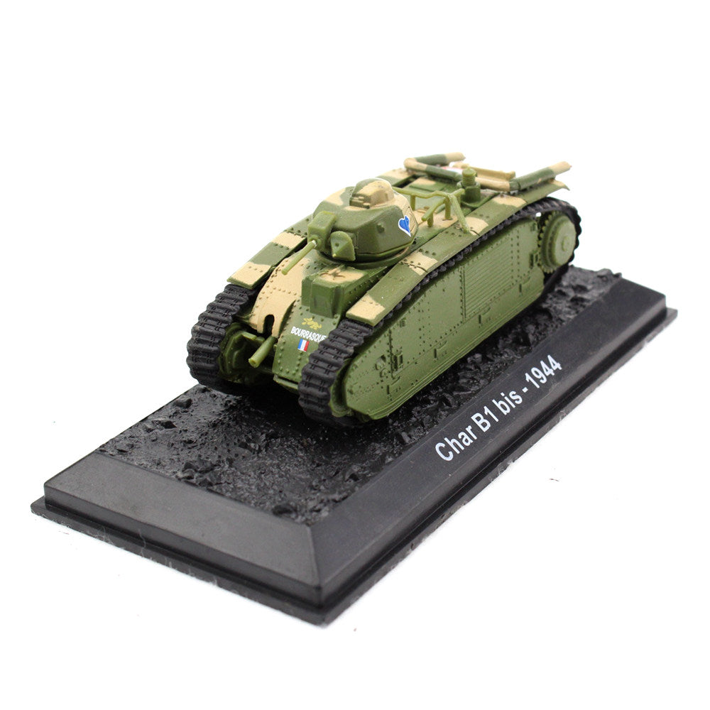 1/72 scale diecast Char B1 tank model