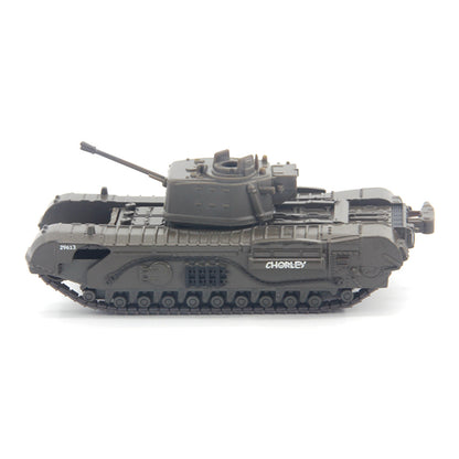 1/72 scale diecast Churchill tank model