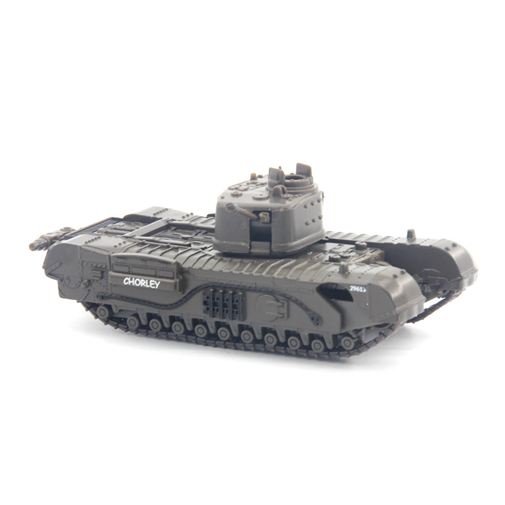 1/72 scale diecast Churchill tank model