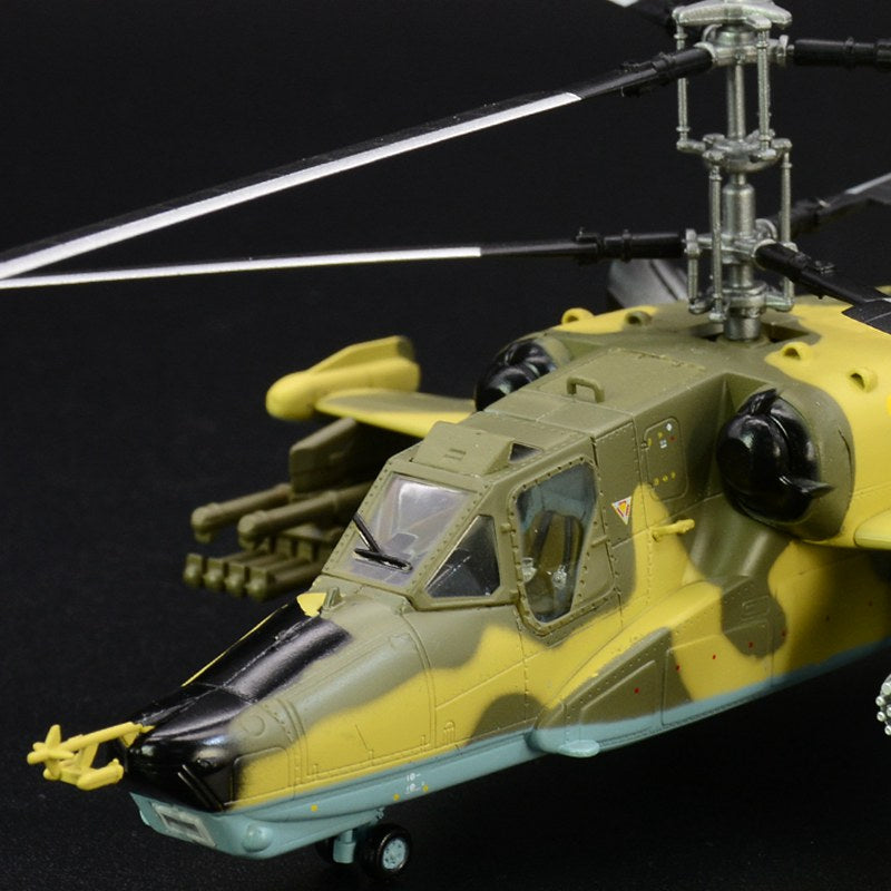 1/72 scale Ka-50 black shark helicopter model