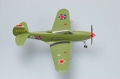 prebuilt 1/72 scale P-39Q Airacobra fighter aircraft model 36322