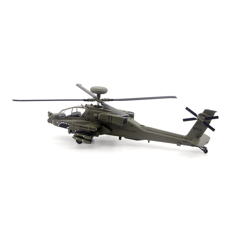 prebuilt 1/72 scale AH-64D Apache Longbow helicopter model 37031