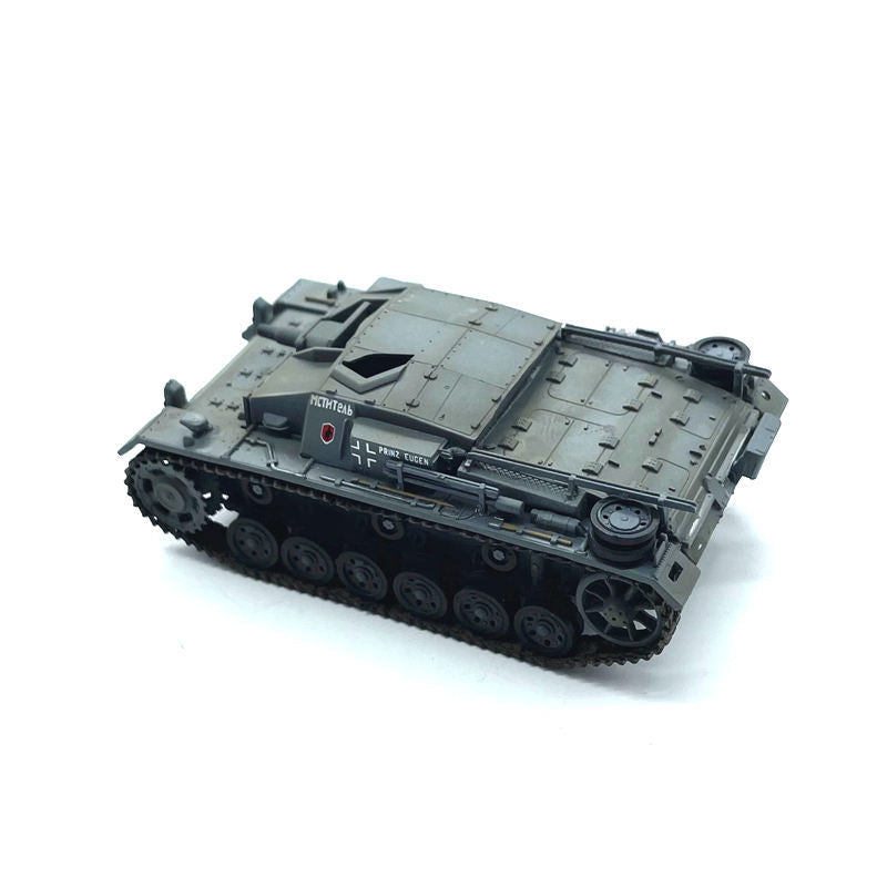 prebuilt 1/72 scale WWII StuG III assault gun vehicle model 36140