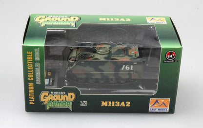 prebuilt 1/72 scale M113A2 APC plastic armored vehicle model 35006