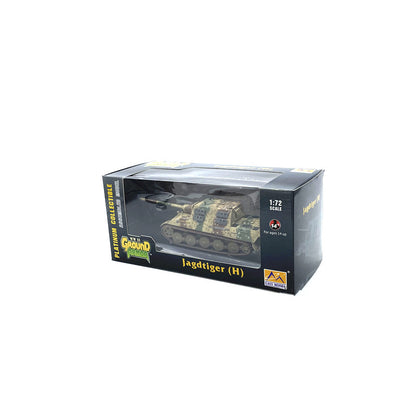 prebuilt 1/72 scale Jagdtiger tank destroyer vehicle model 36111