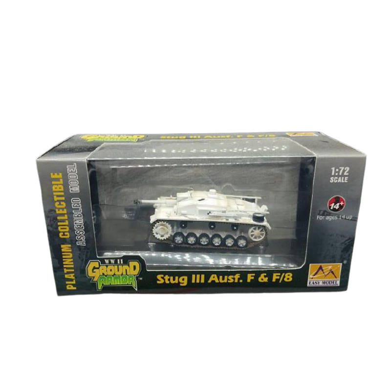prebuilt 1/72 scale StuG III Ausf F tank destroyer model 36145