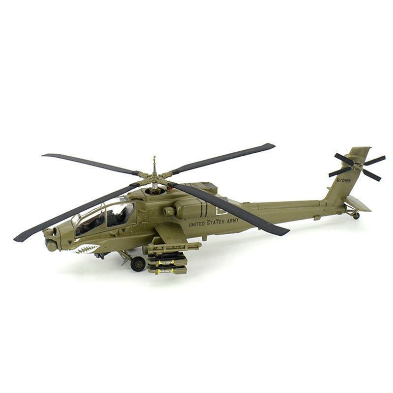 1/72 scale Apache AH-64A helicopter model