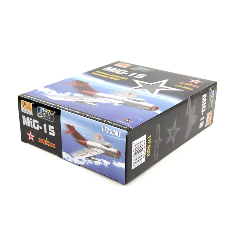 prebuilt 1/72 scale MiG-15 jet fighter model 37130