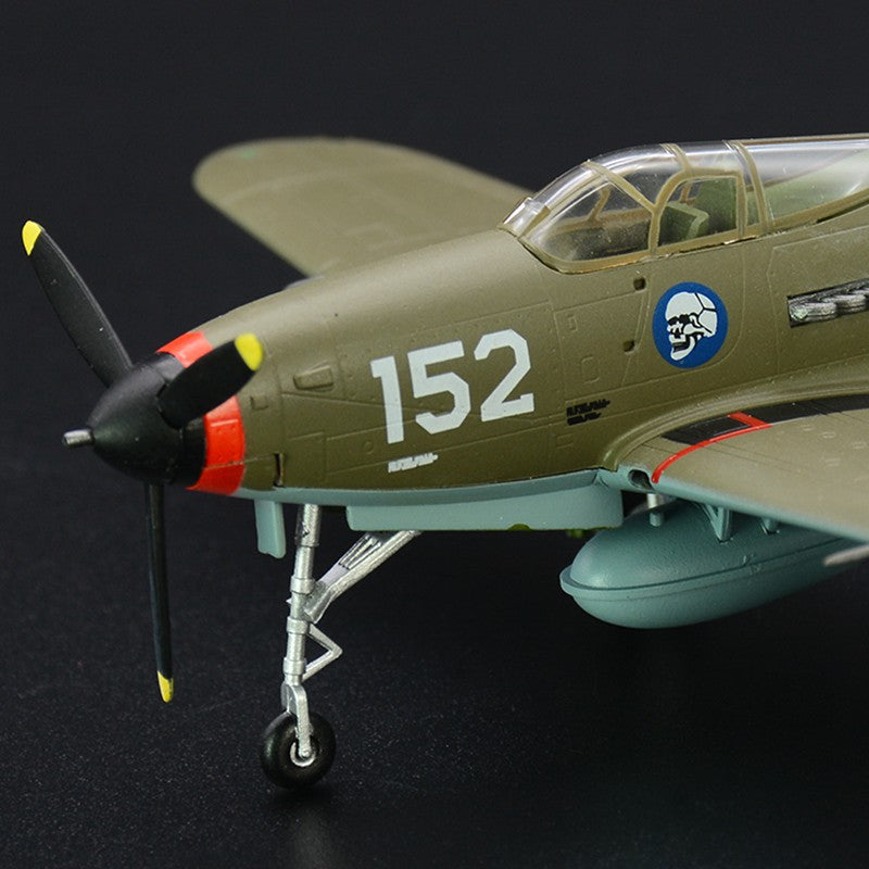 1/72 scale prebuilt P-39Q aircraft plastic model