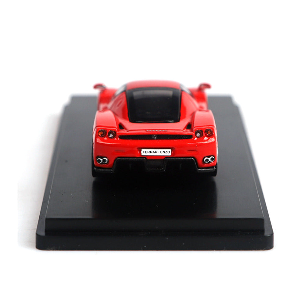 Enzo Ferrari (Red) 1/64 Scale Diecast Metal Car Collectible Model