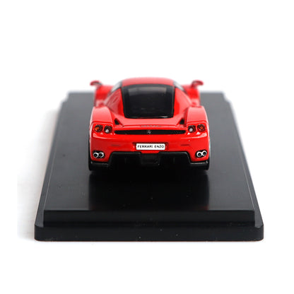 Enzo Ferrari (Red) 1/64 Scale Diecast Metal Car Collectible Model
