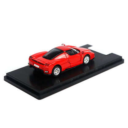 Enzo Ferrari (Red) 1/64 Scale Diecast Metal Car Collectible Model