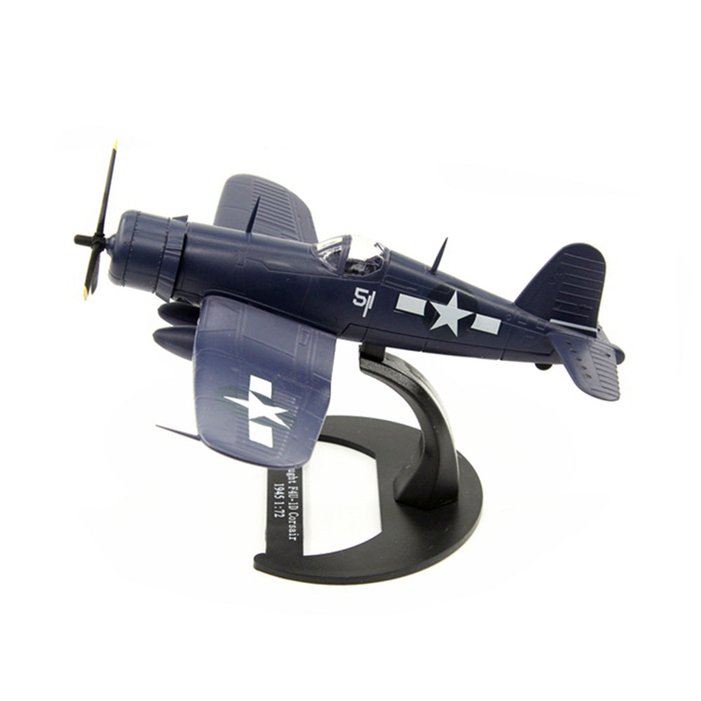 1/72 scale diecast F4U Corsair fighter aircraft model