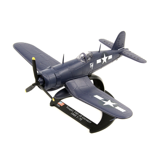 1/72 scale diecast F4U Corsair fighter aircraft model