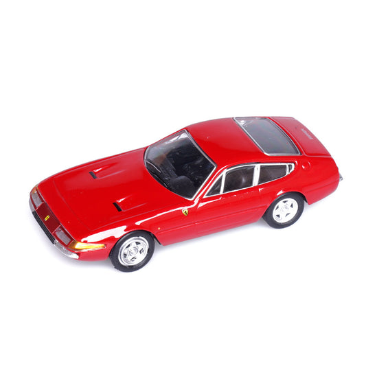 Ferrari 365 (Red) 1/64 Scale Diecast Metal Sports Car Collectible Model