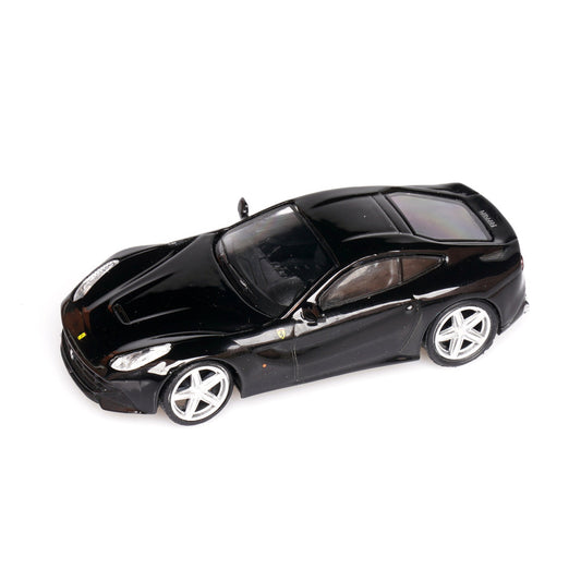 Ferrari F12 Berlinetta (Black) 1/64 Scale Diecast Metal Sports Car Collectible Model